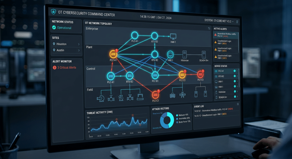 DEFENDERBOX OT CYBERSECURITY for Production